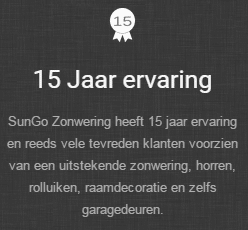 sungo-zonwering - horren